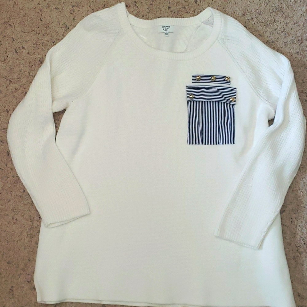 NWOT Crown & Ivy Curvy Sweater